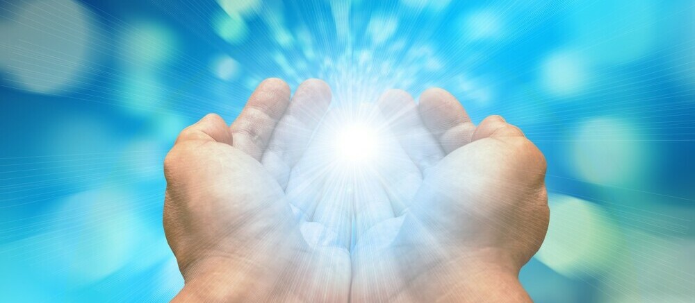 Your hands are conduits for healing energy to flow through